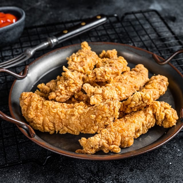 3 Pieces Tossed tender meal.