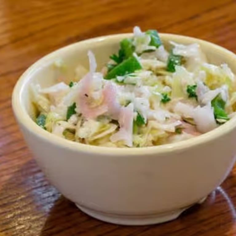Savor Our Fresh Coleslaw